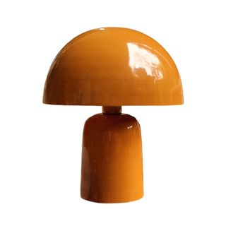 Walker Dome Table Lamp | Orange Table Lamp