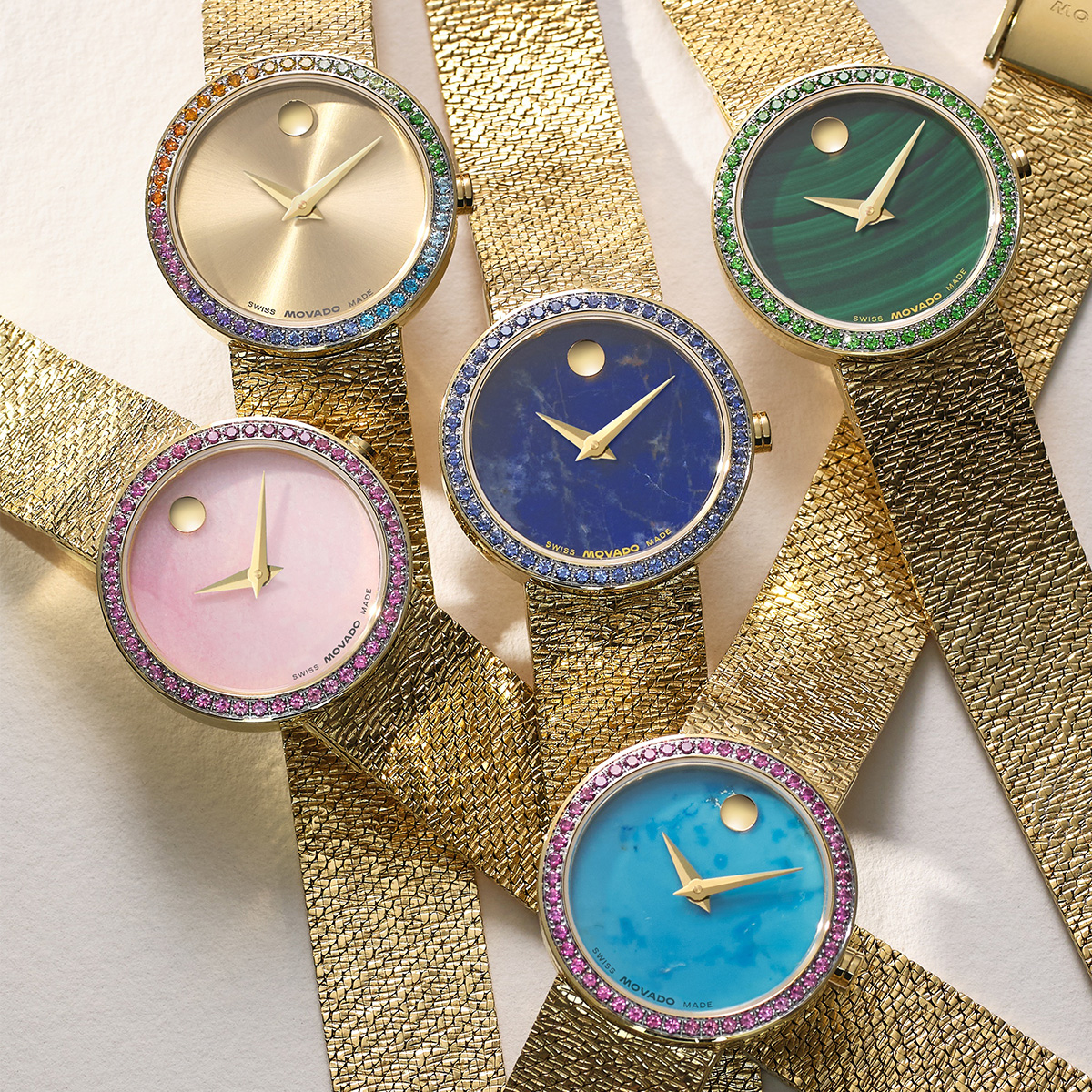 Stephanie Gottlieb x Movado collection.