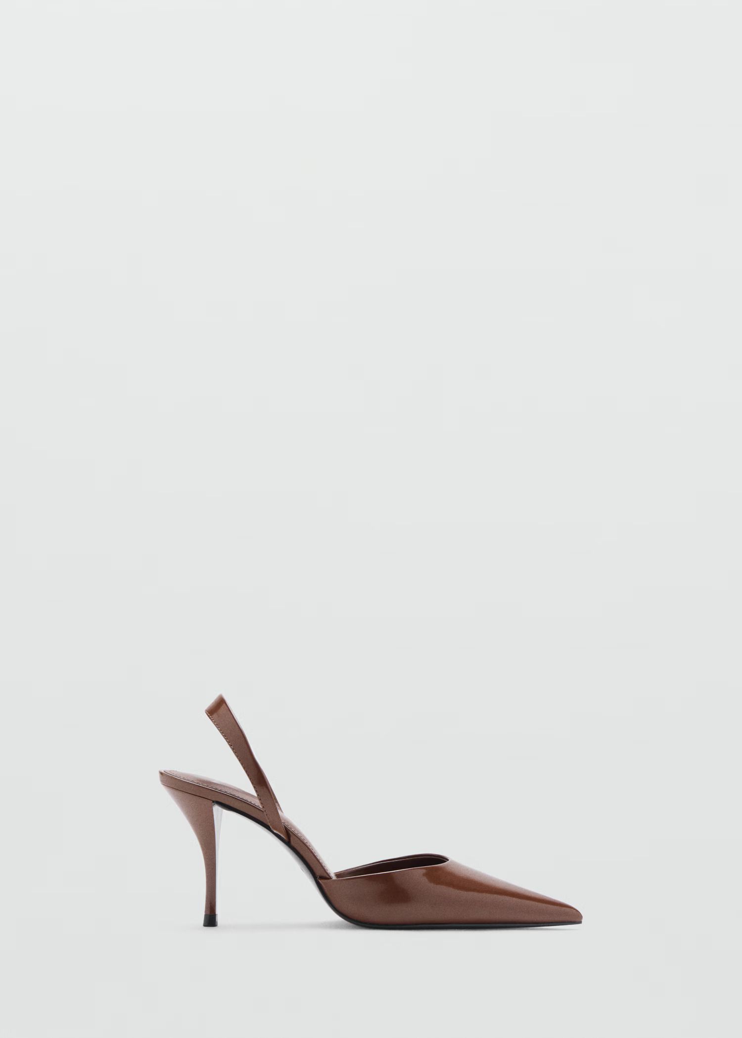 Pointed Shoes With Patent Leather Effect - Women | Mango United Kingdom