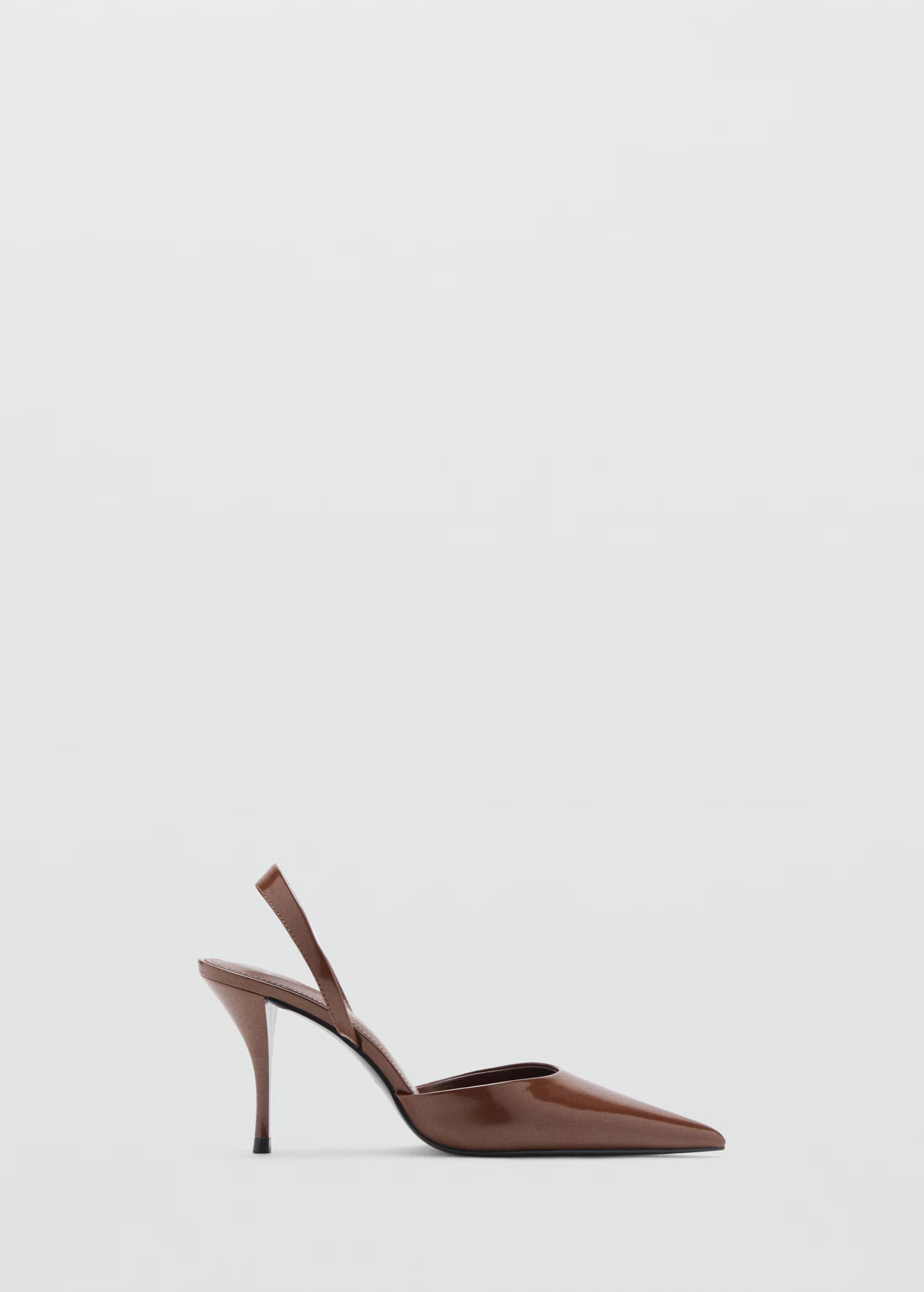 Pointed Shoes With Patent Leather Effect - Women | Mango United Kingdom