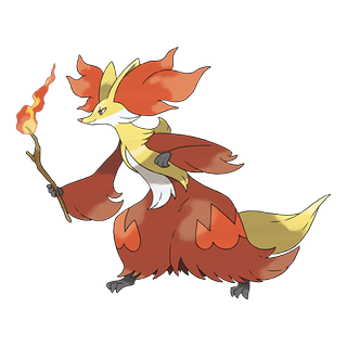 Pokemon 655 Delphox