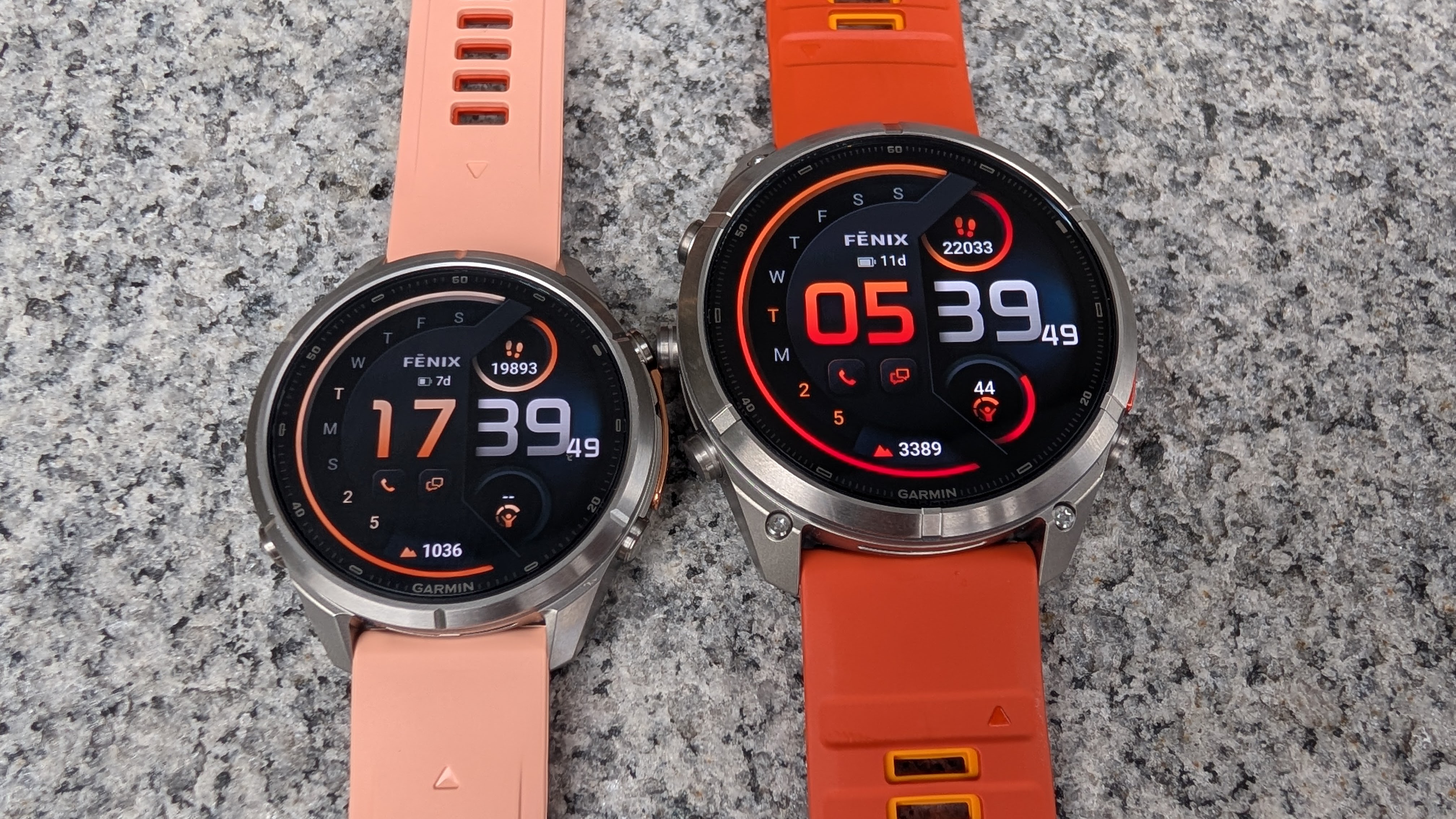 Garmin fenix 9 Pro on wrist during activity