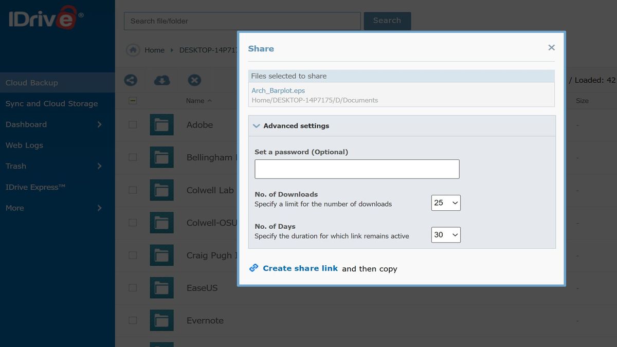 iDrive feature
