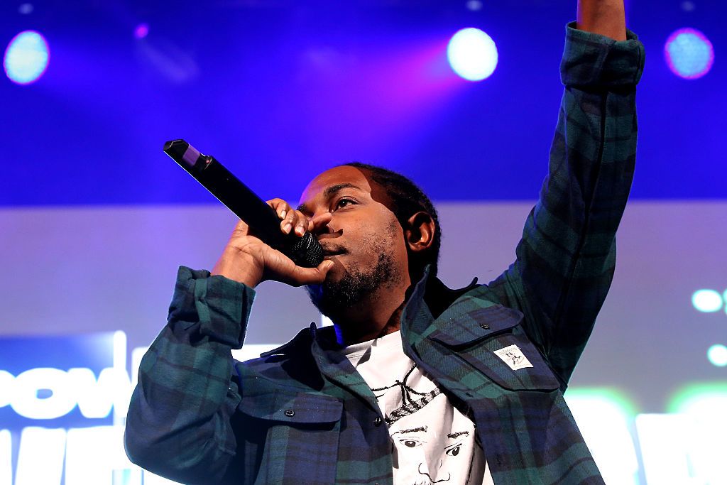 Rapper Kendrick Lamar