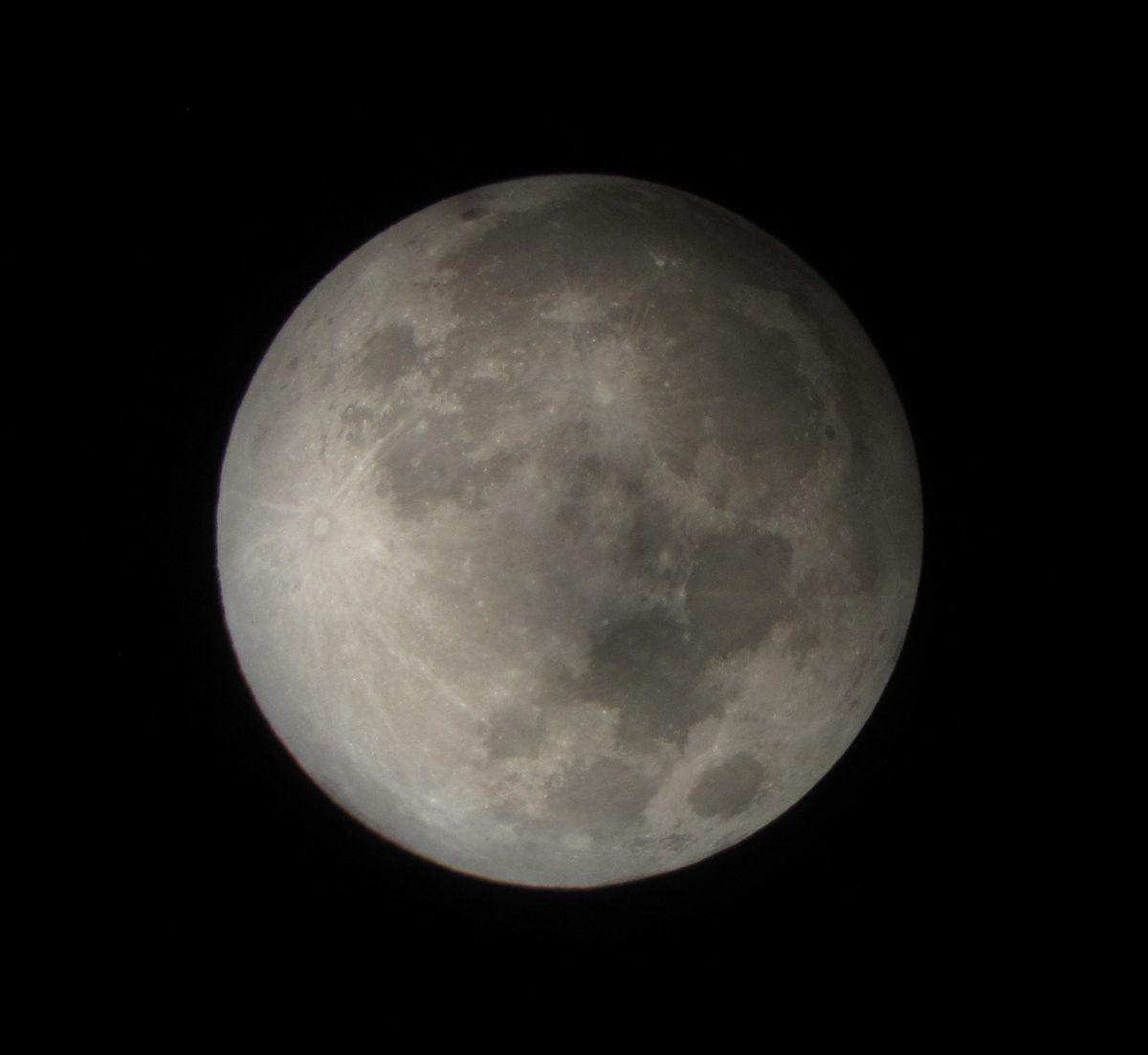 Penumbral Lunar Eclipse 2012 David Matthews 2