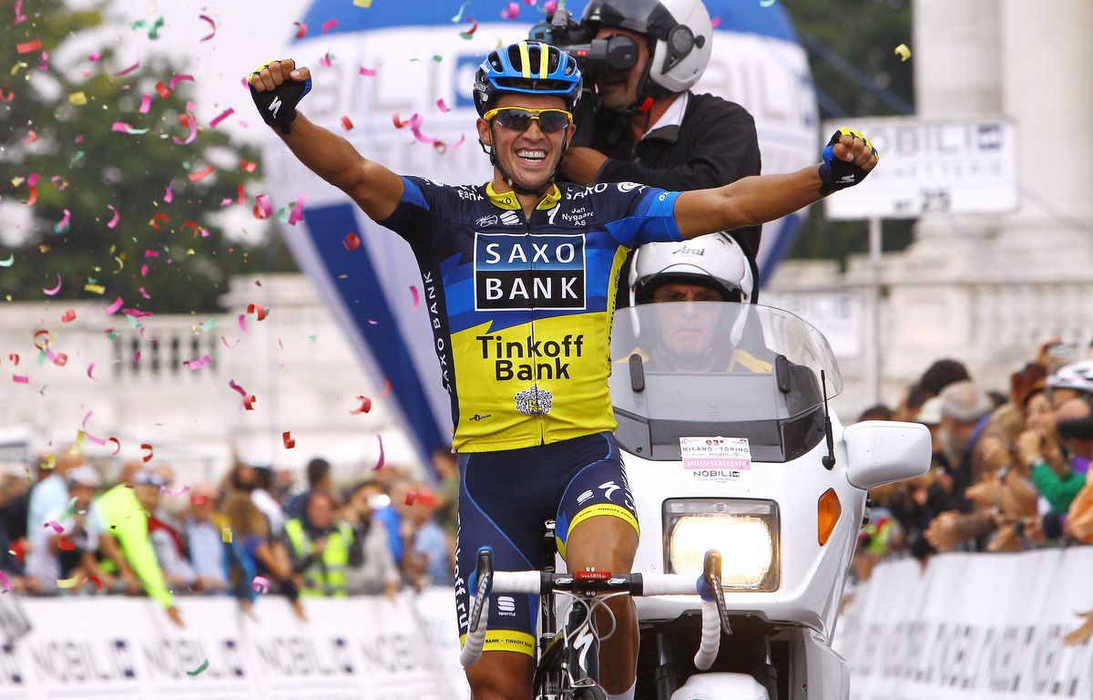 Milano-Torino was the sole one-day win of Alberto Contador's career
