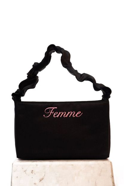 MR Label Bentley Bag with Femme Embroidery