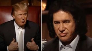 Donald Trump and Gene Simmons on the Celebrity Apprentice 
