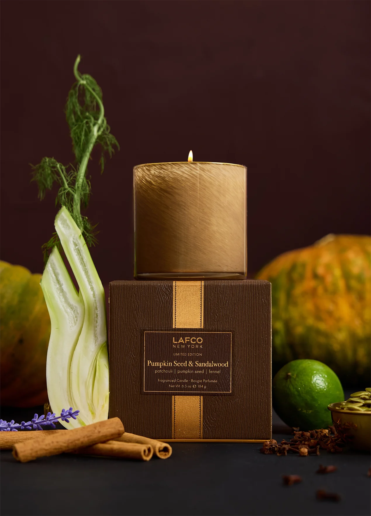 Pumpkin Seed &amp;amp; Sandalwood | Candle Size:6_5oz