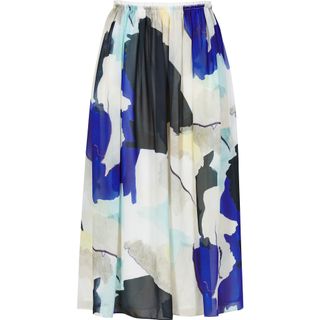 Pattern skirt, £70, Reiss