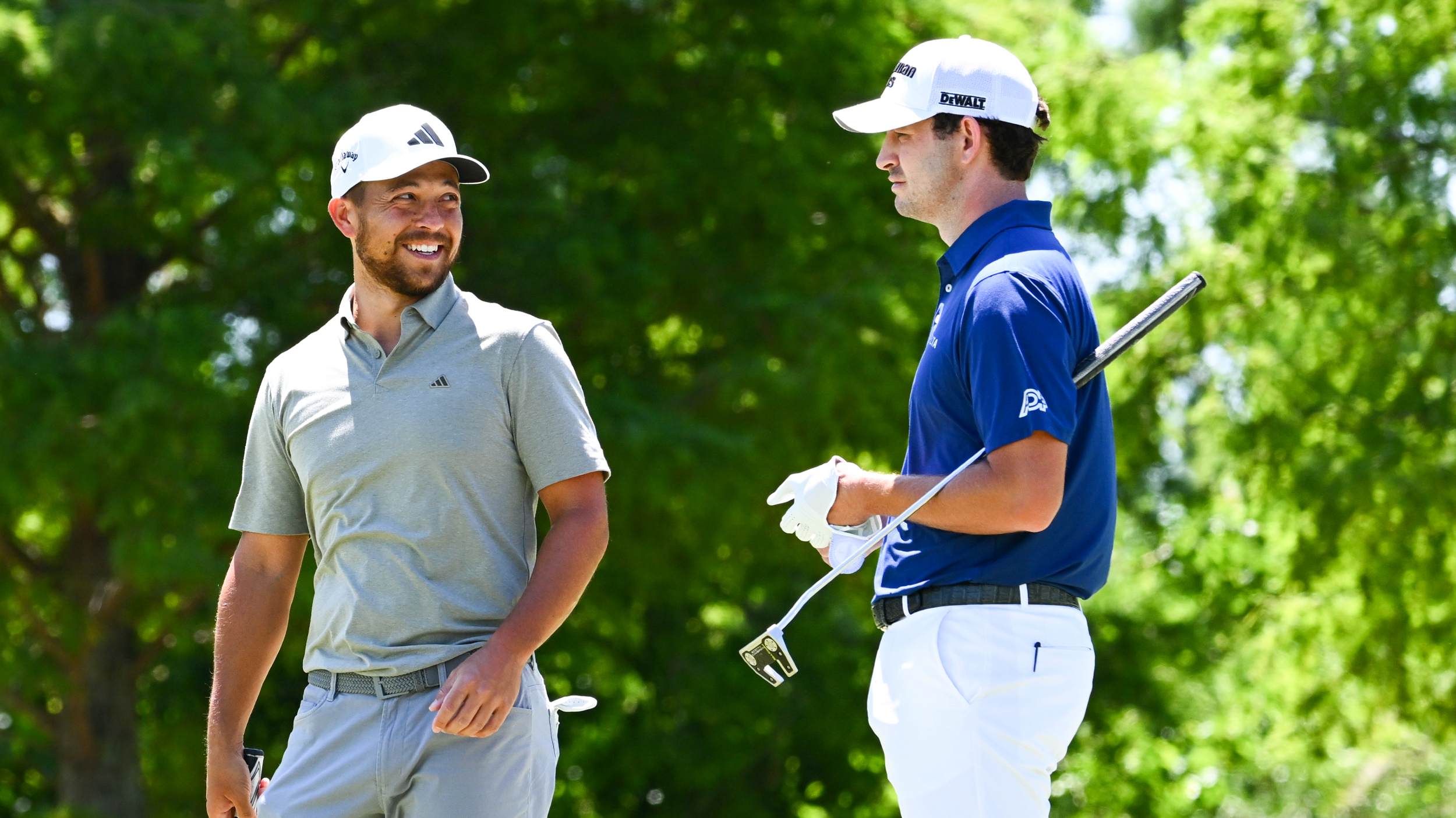 Xander Schauffele and Patrick Cantlay at the Zurich Classic of New Orleans