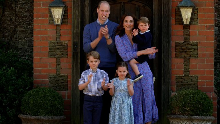 Prince William and Kate Middleton's children suffering