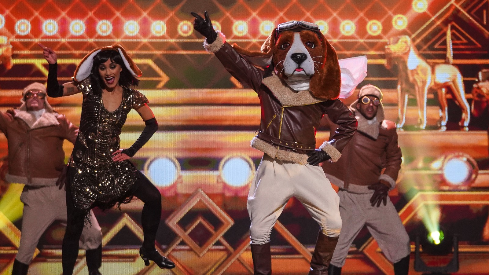 The Masked Dancer, The Beagle. Who left The Masked Dancer last night?
