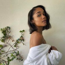 Laura Harrier with a bob 