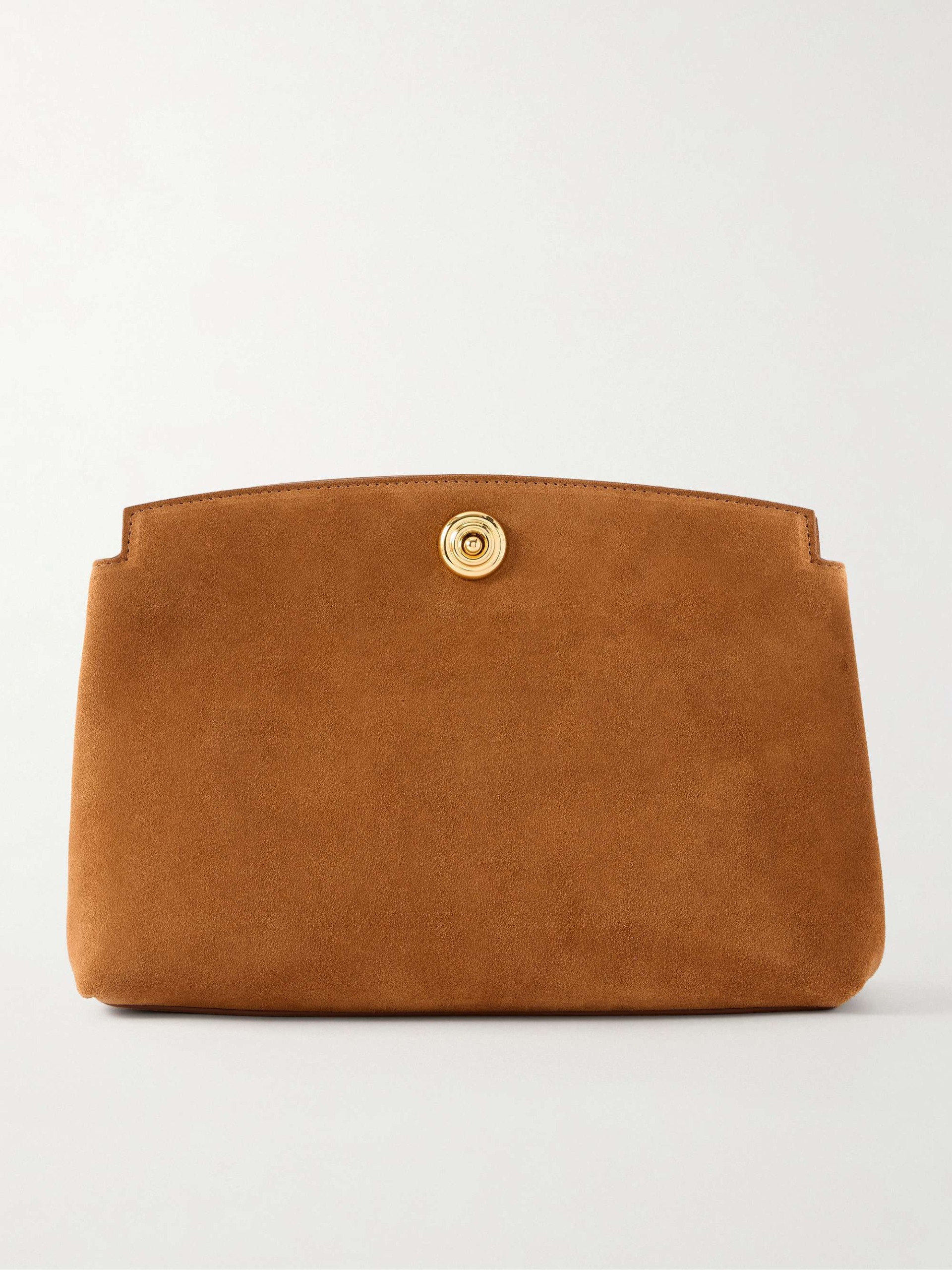 Pushlock Suede Pouch