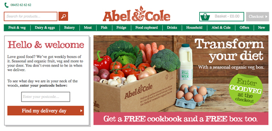 Understanding what the business stands for is the first step. Once that's nailed, everything follows, as with Abel & Cole - www.abelandcole.co.uk