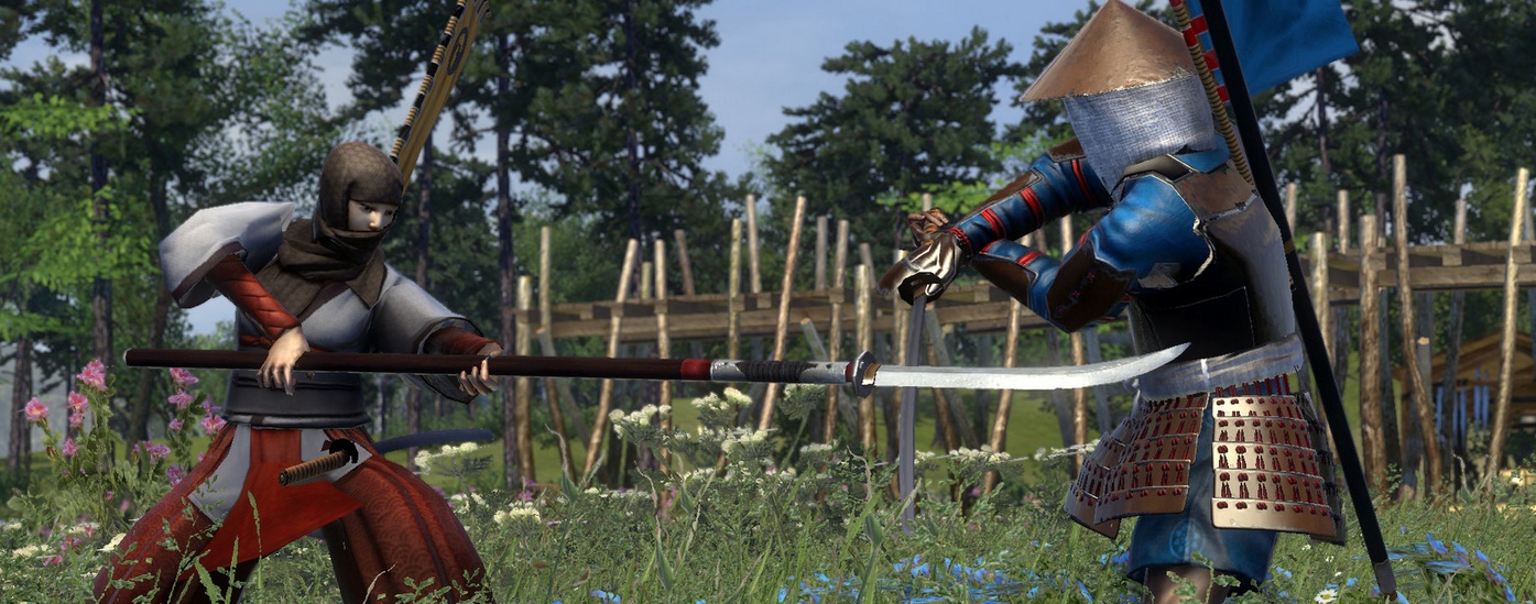 Shogun 2 - warrior nun vs naginata