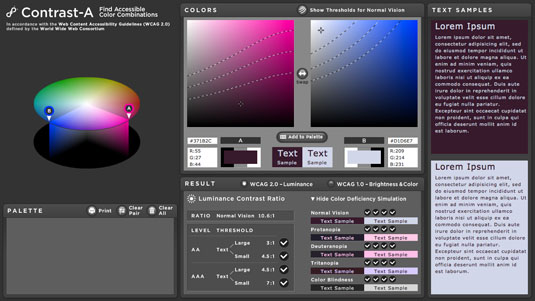 Colour scheme tools