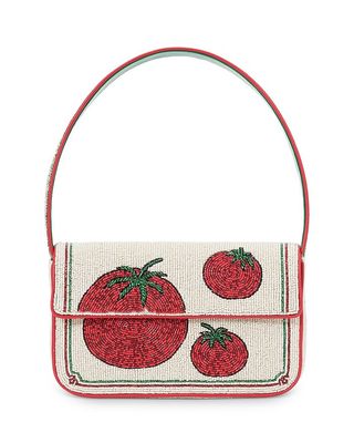 Tommy Beaded Tomato Shoulder Bag