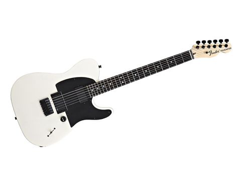 Just a single volume control and a three-way pickup selector control the Jim Root Tele's tones.
