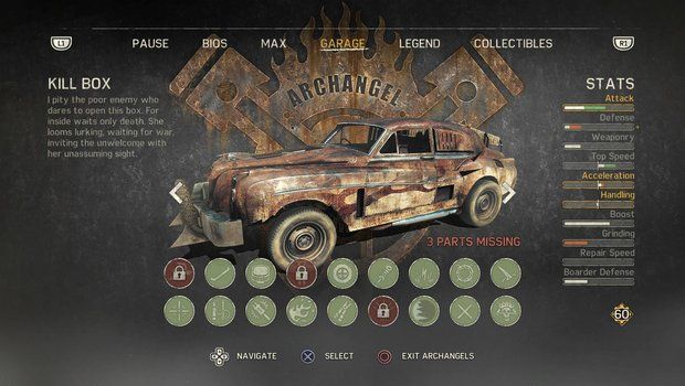 Mad Max Archangels and hood ornaments guide: Page 2 - Page 2 | GamesRadar+