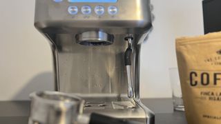 Casabrews Ultra Espresso Machine on kitchen counter