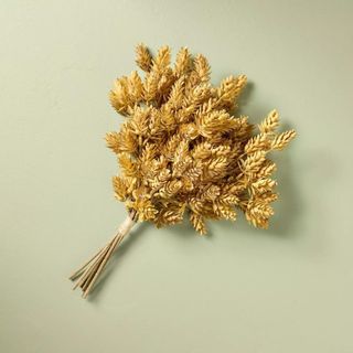 A faux wheat bouquet from Magnolia