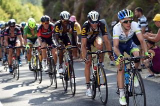 Simon Yates chases on stage 13 of the 2015 Tour de France