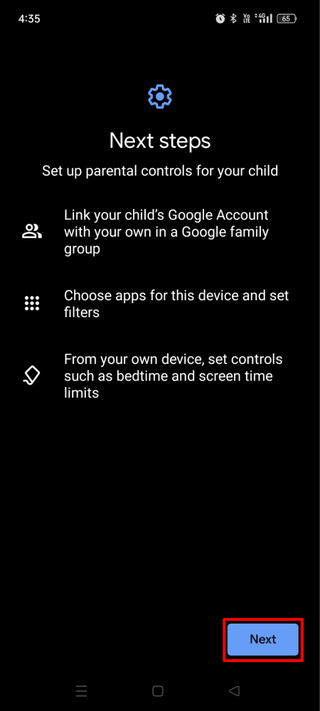 How to put parental control on Android 6