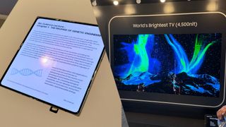 Samsung Display Mont Flex foldable screen and world's brightest OLED TV