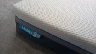 Side view of Simba Hybrid Ultra Mattress