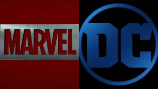 Marvel and DC logos