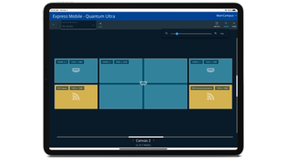 Extron&#039;s Enhanced Videowall Mobile App for Quantum Ultra.