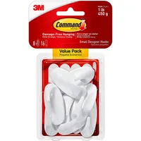 29. Command hooks: $7.88 at Amazon