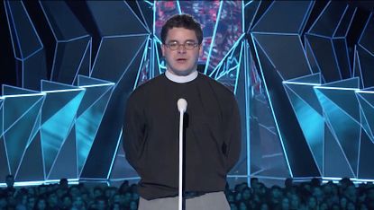 Rev. Rob Lee IV speaks at MTV VMAs