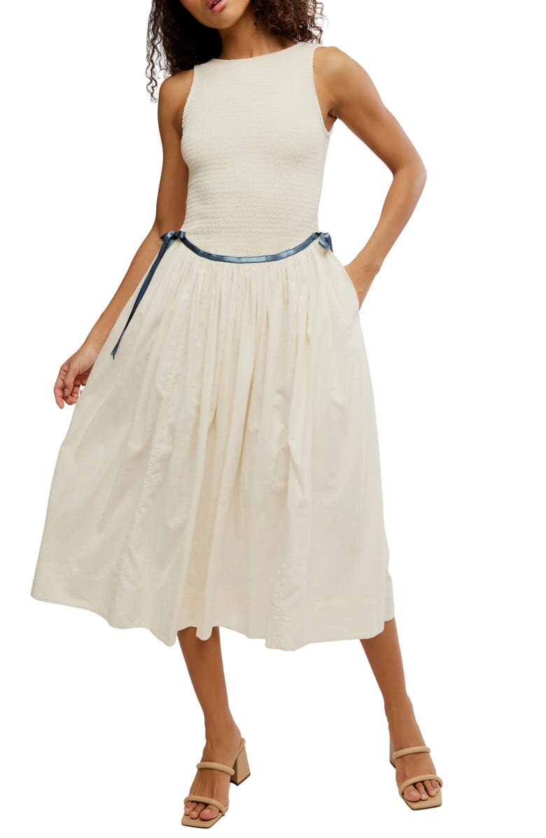 Nightingale Smocked Bodice Midi Sundress