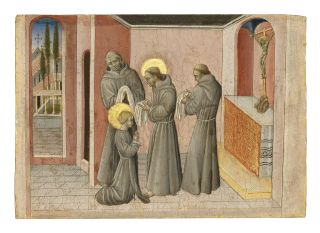 The Investiture of Saint Clare by di Paolo. £3,611,250. Christie’s.