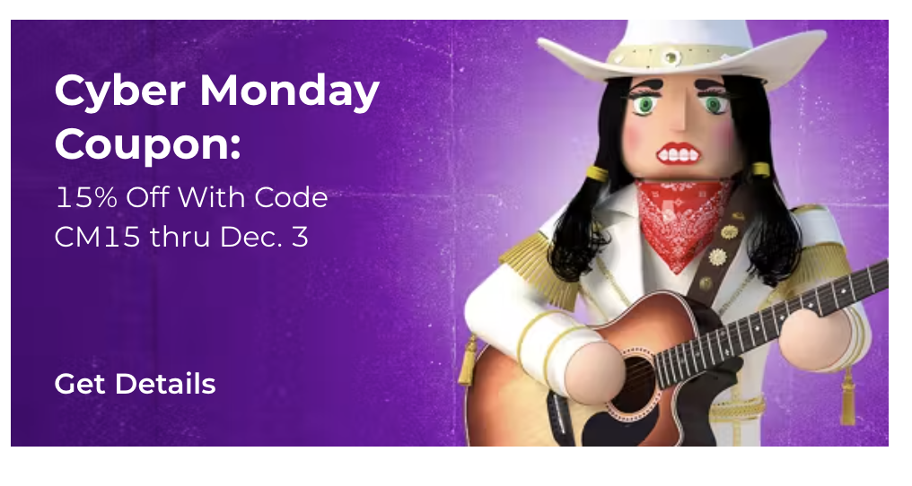 Guitar Center Cyber Monday 2025 coupon