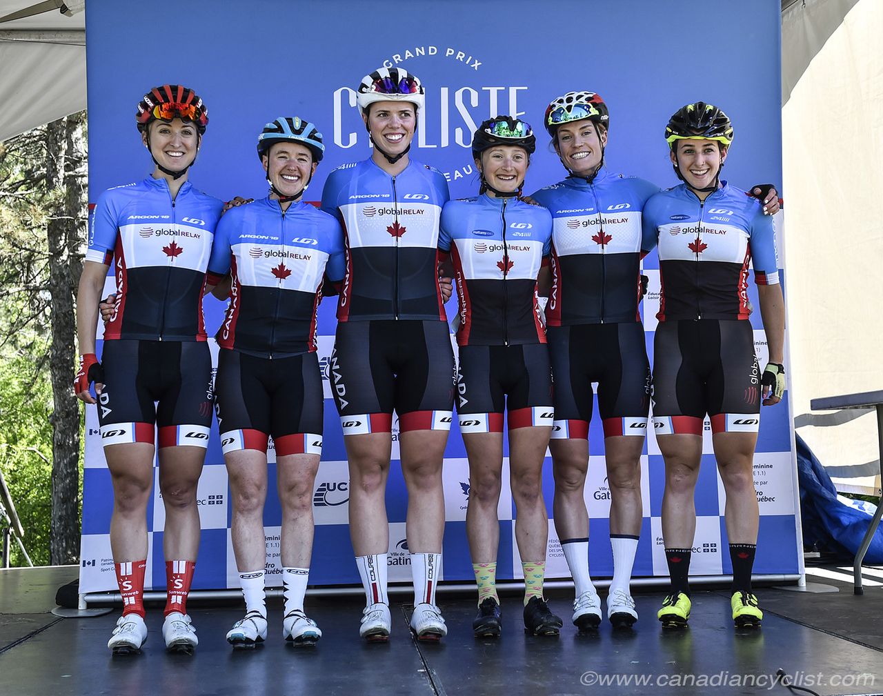 Team Canada featured many Pro and upcoming Canadian riders