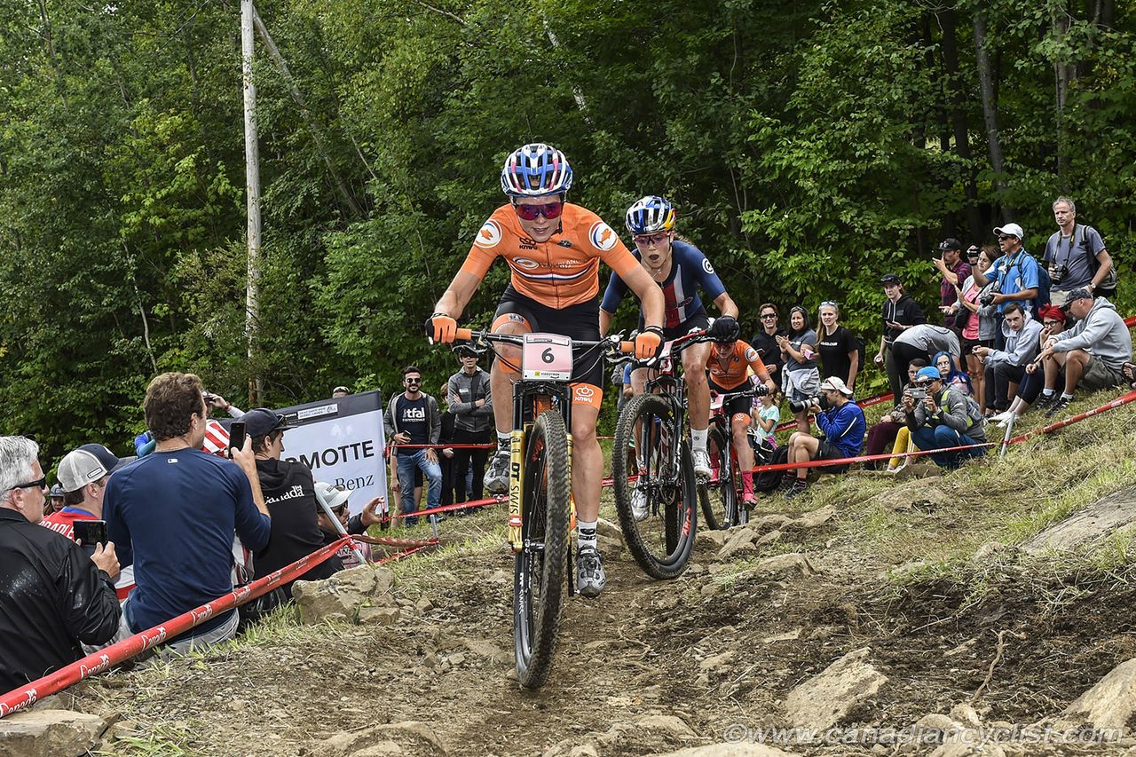Anne Tauber (Netherlands), Kate Courtney (USA), Anne Terpstra (Netherlands)
