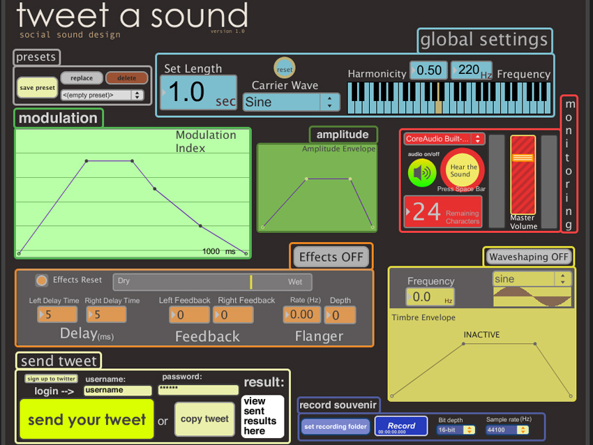 Create a synth sound on your Mac, then share it with the world.