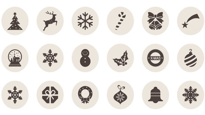 Download these Christmas icons today | Creative Bloq