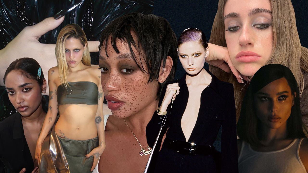 Collage of grungy makeup forBest Knockoff Luxury Clothing
 2025 Spring Issue