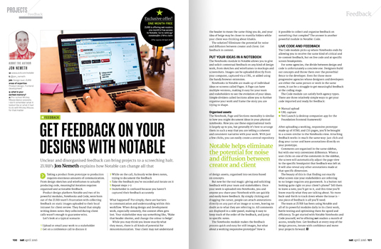 Notable could change the way you comment on designs
