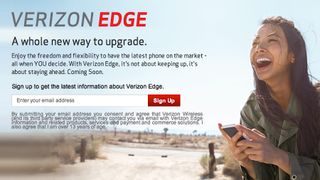 Verizon Edge signup