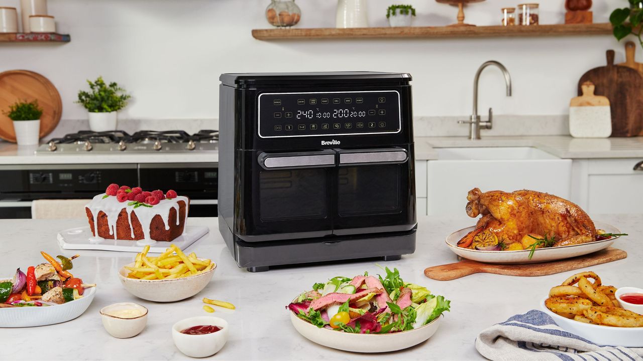 Breville Halo Flexi Air Fryer on countertop