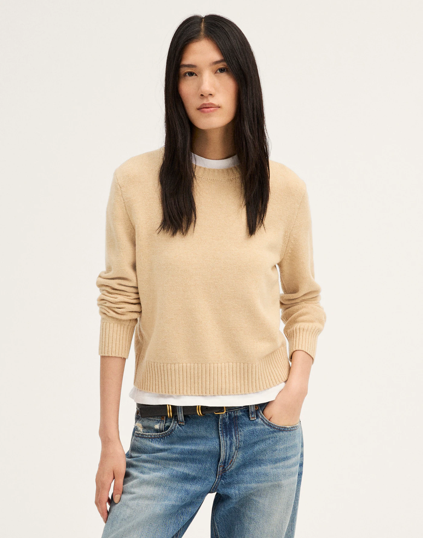 The Mila Sweater in 100% Softwool