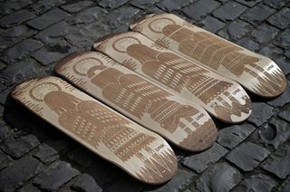 Skateboard designs: Angel series