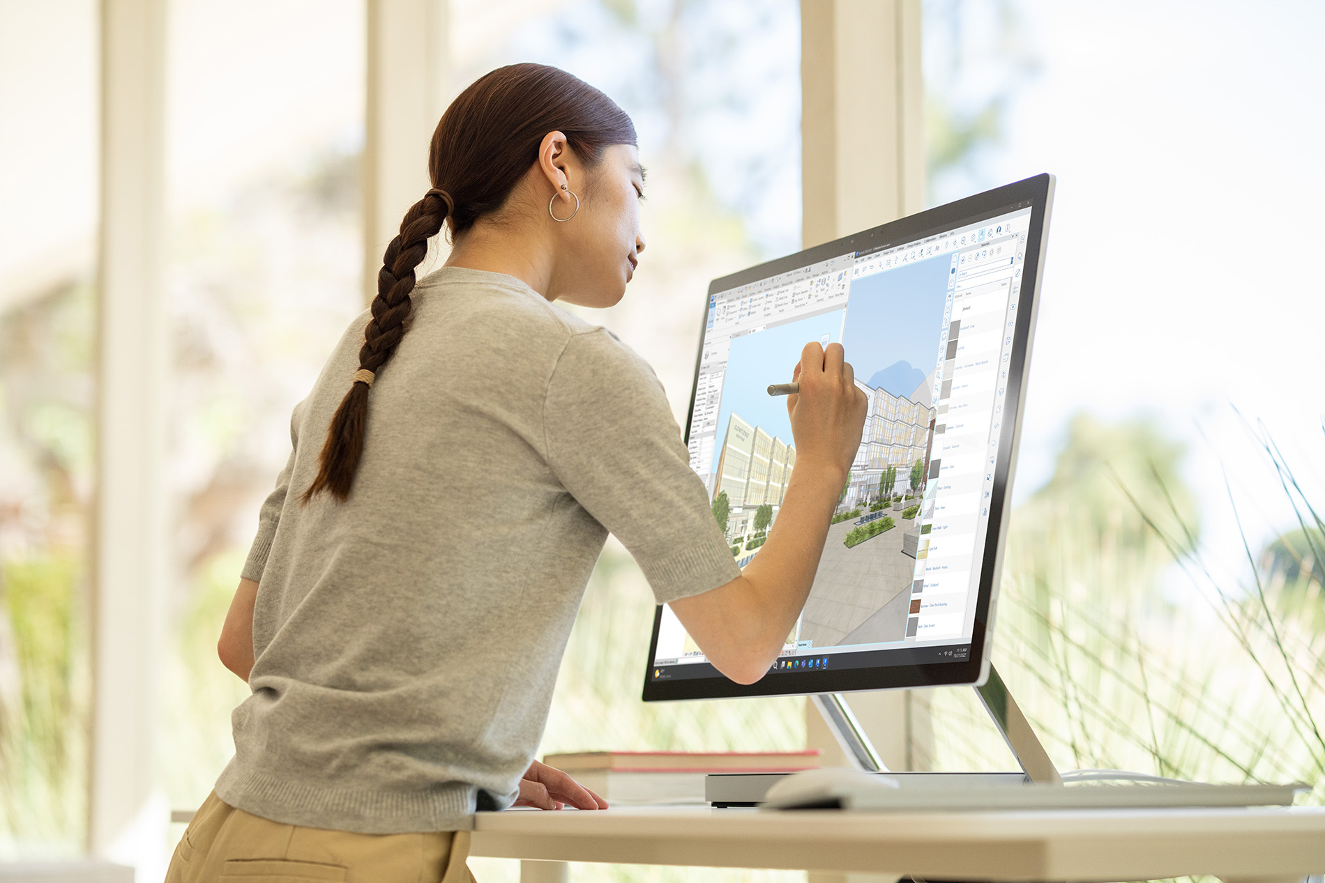 Werbebild für Microsoft Surface Studio 2+