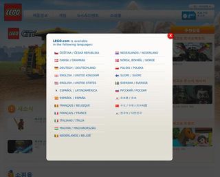 Provide language options for a wide range of visitors